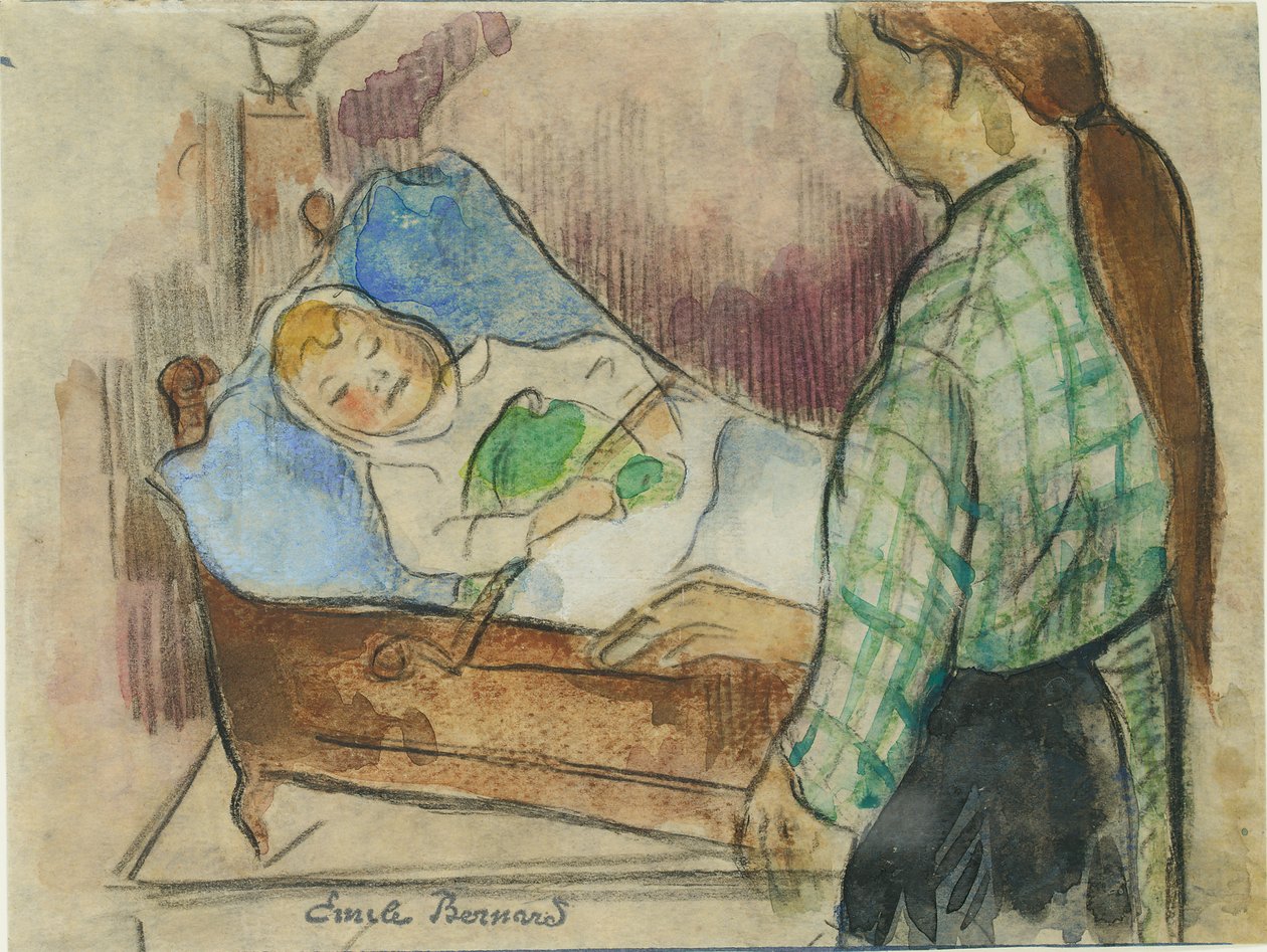 Bedtime by Emile Bernard