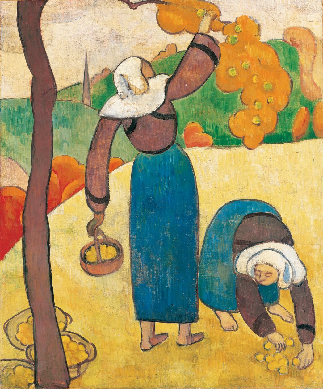 Breton Peasants, c.1889 by Emile Bernard