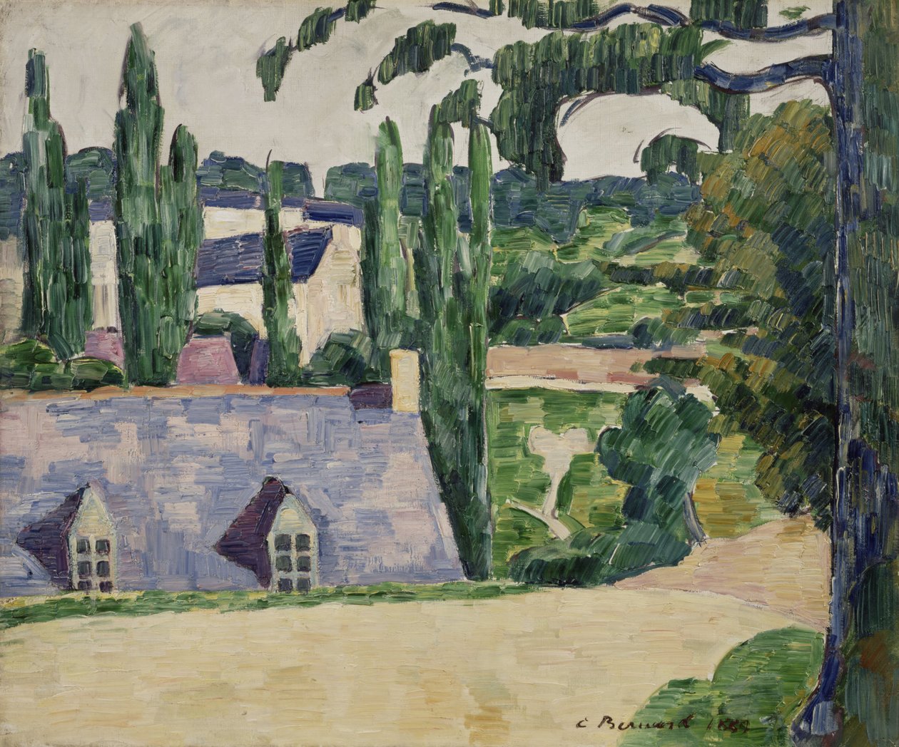 Landscape at Pont-Aven by Emile Bernard
