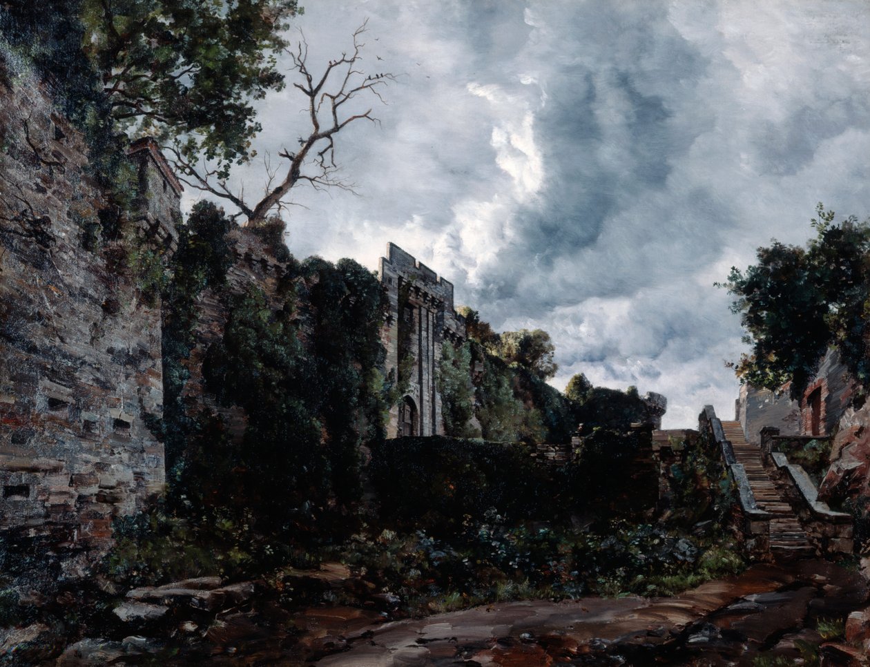 Main Gate of Chateau de Clisson by Emmanuel Lansyer