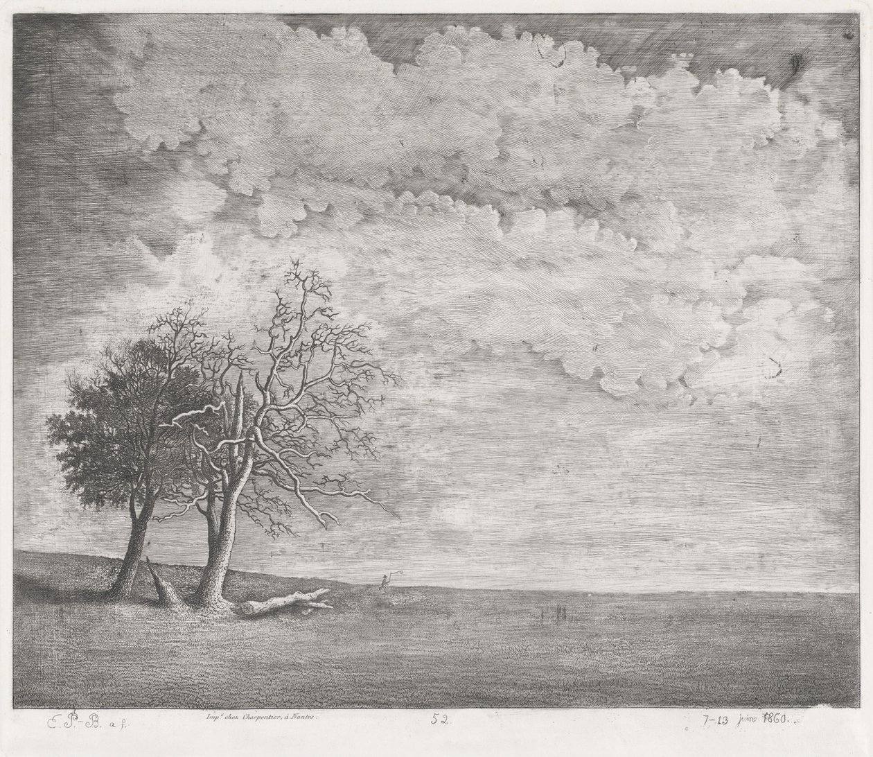A Heath by Emmanuel Phélippes Beaulieu