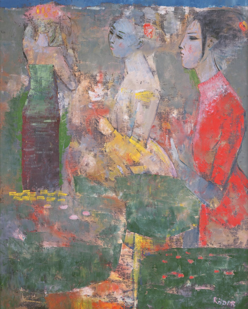 In the Garden by Endre Roder