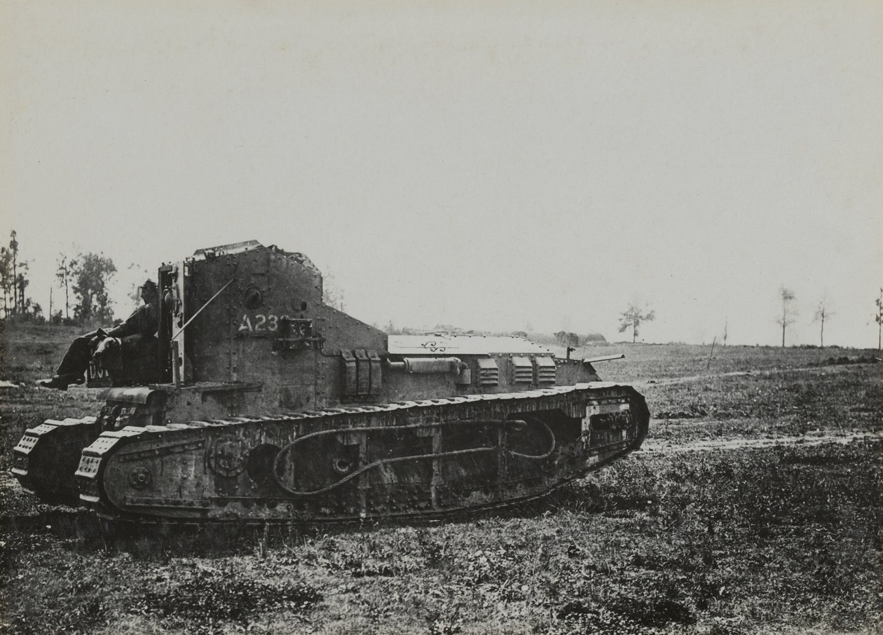 British Whippet tank, 1918 by English Photographer