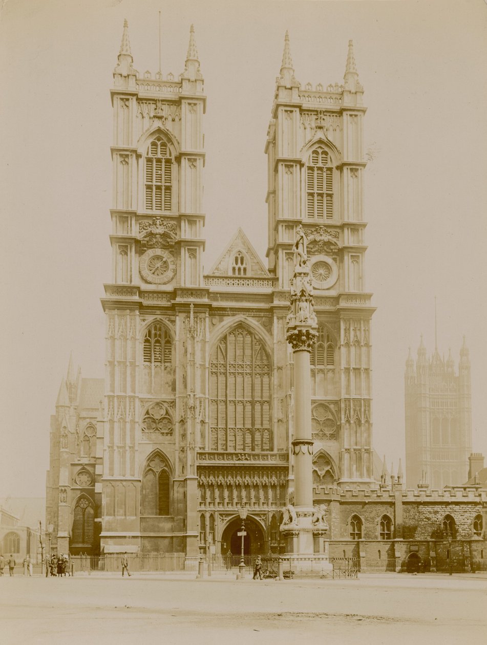 General view of Westminster Abbey by English Photographer