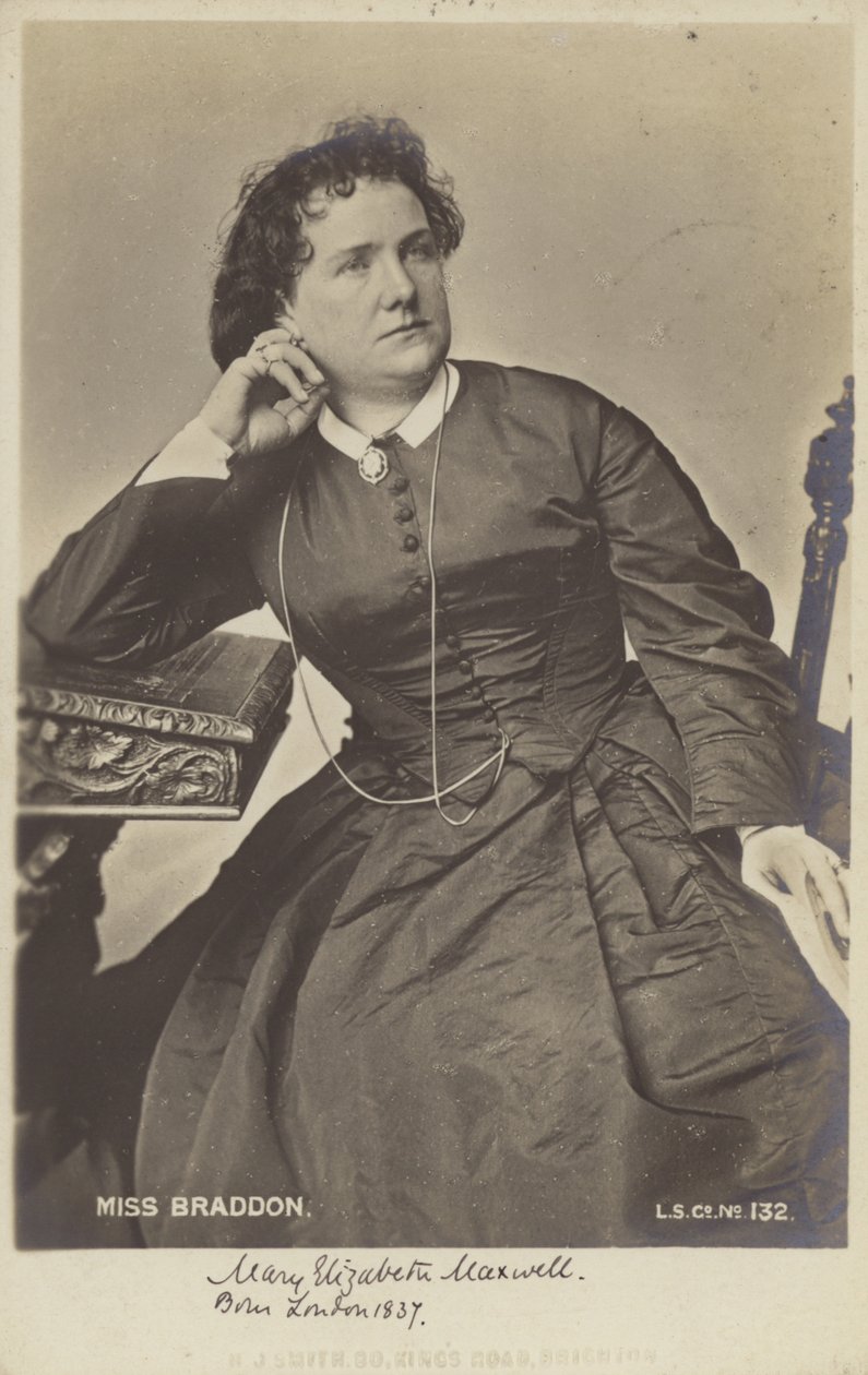 Mary Elizabeth Braddon by English Photographer