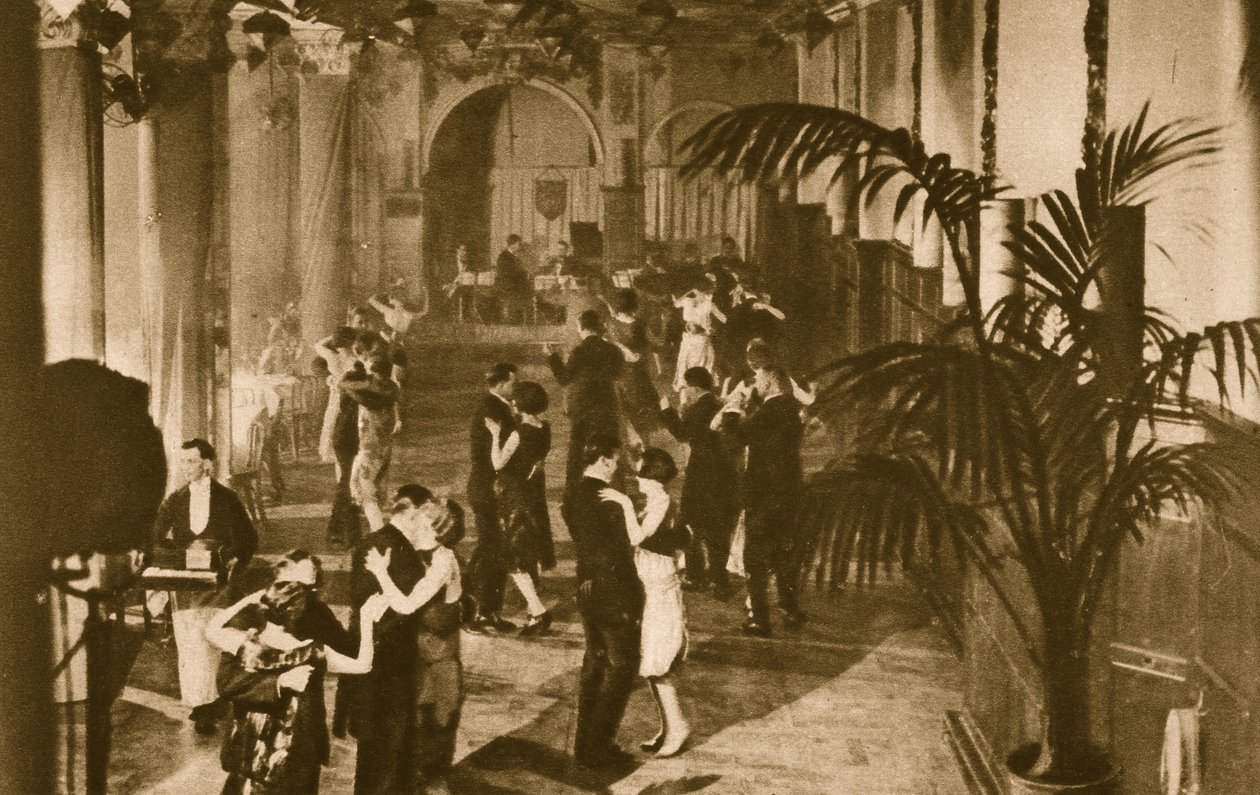 Members on the dance floor at Murrays Club by English Photographer