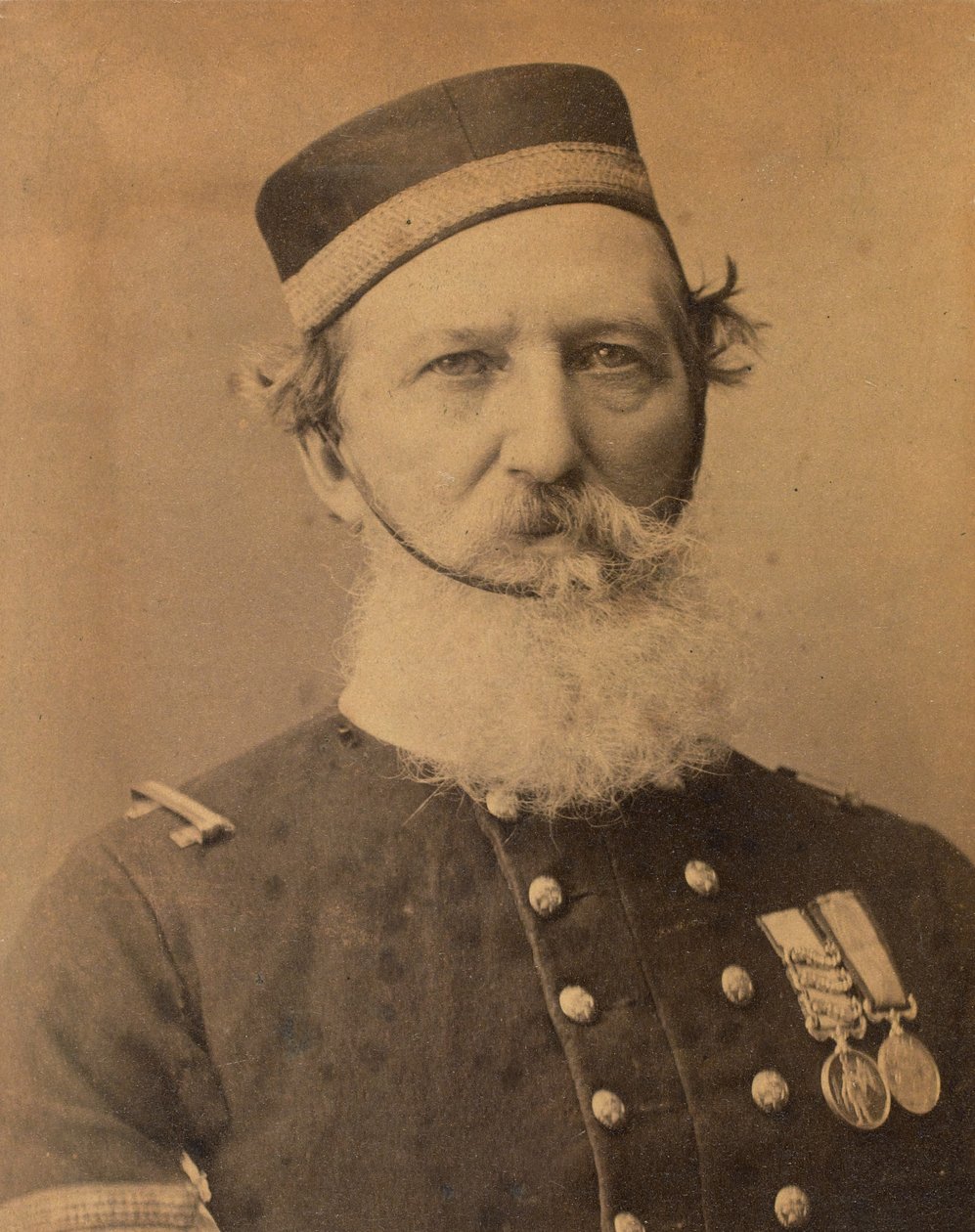 Portrait of Sergeant Frederick T. Peake VC by English Photographer