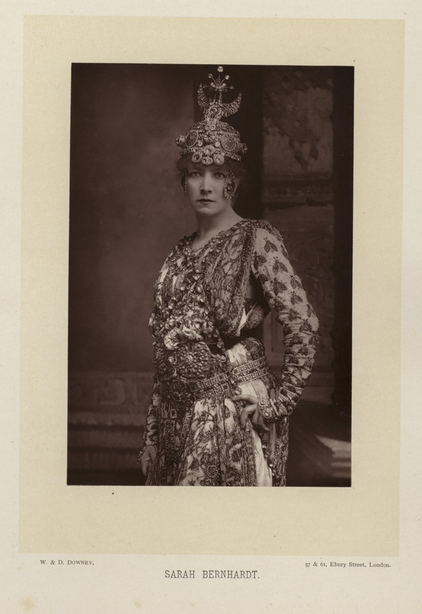 Sarah Bernhardt by English Photographer