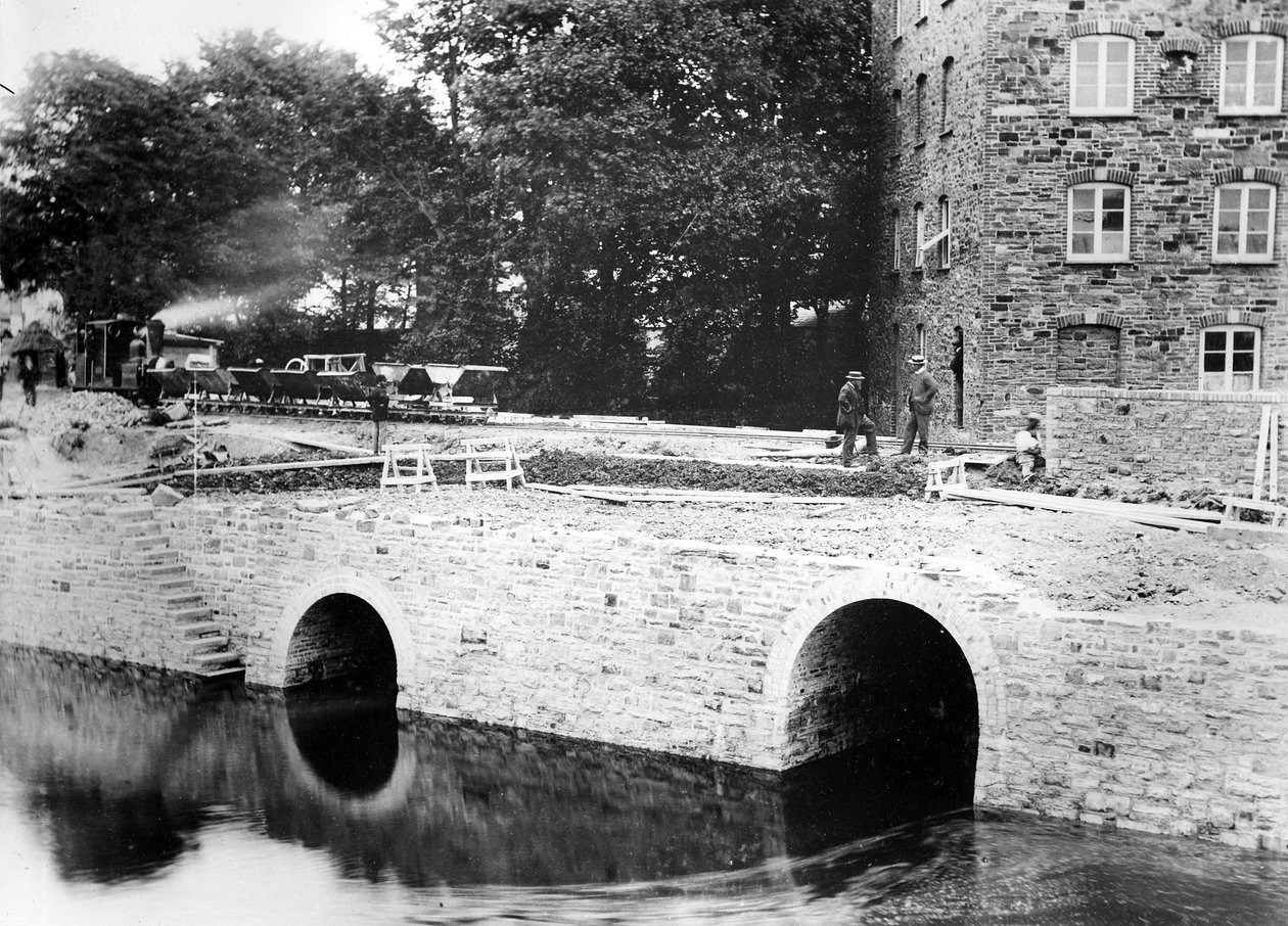 The Construction of the Lynton and Barnstaple Railway, c.1897 by English Photographer