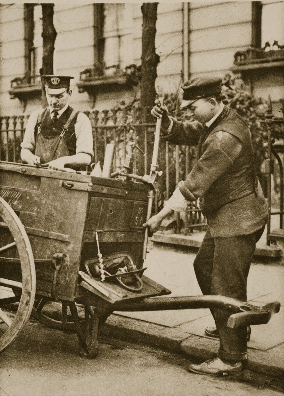 Two London gas fitters by English Photographer