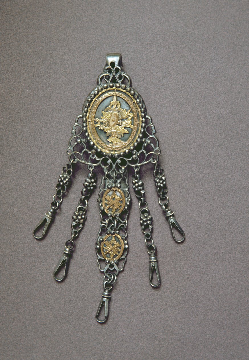 Chatelaine, late 18th century by English School