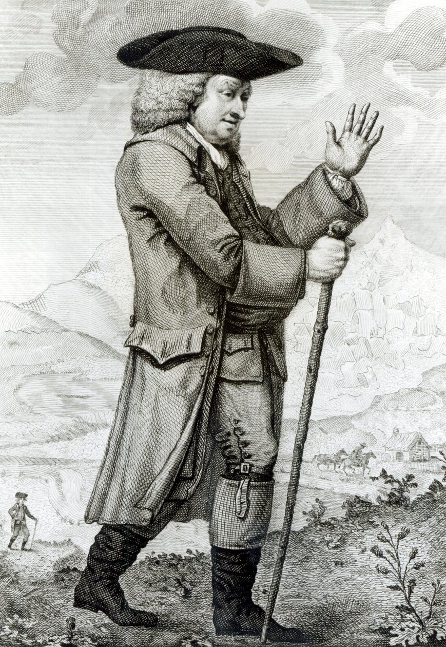 Dr Johnson in His Travelling Dress by English School