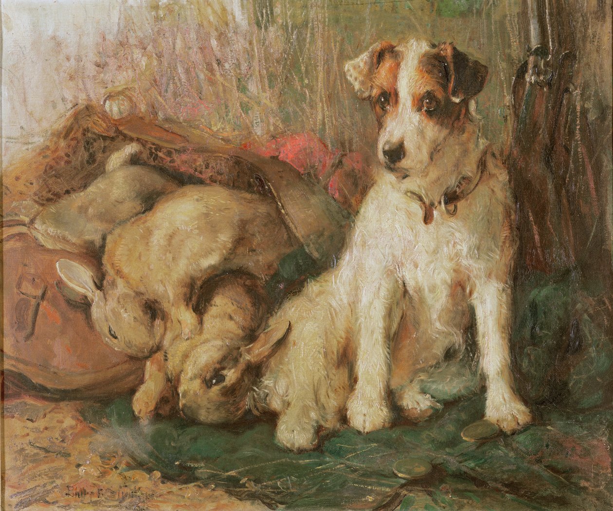 Fox Terrier with the Day