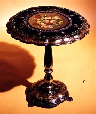 Games table, c.1860 by English School