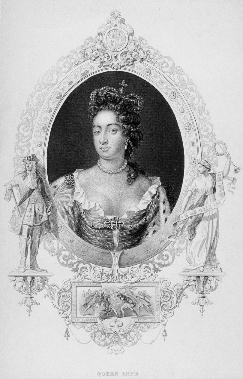 Portrait of Queen Anne by English School