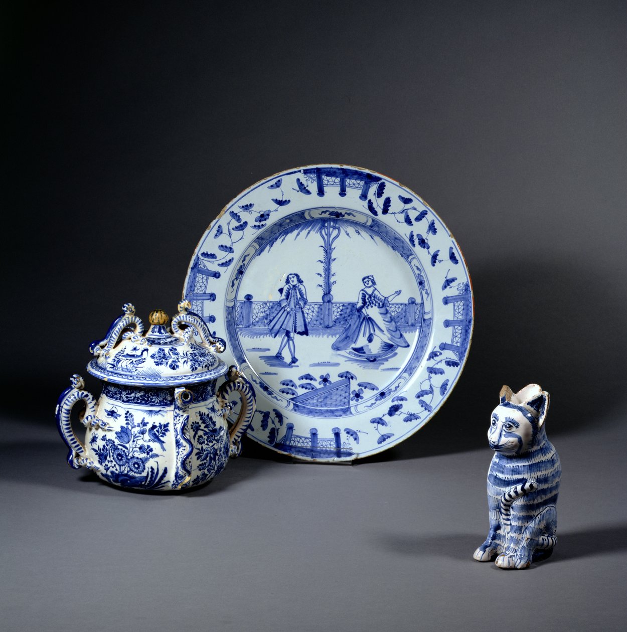 Selection of Delftware by English School