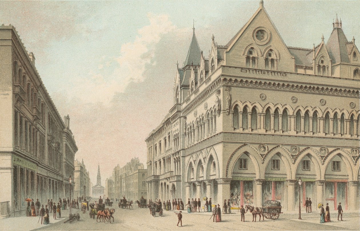 The Stock Exchange, Buchanan Street - Glasgow by English School