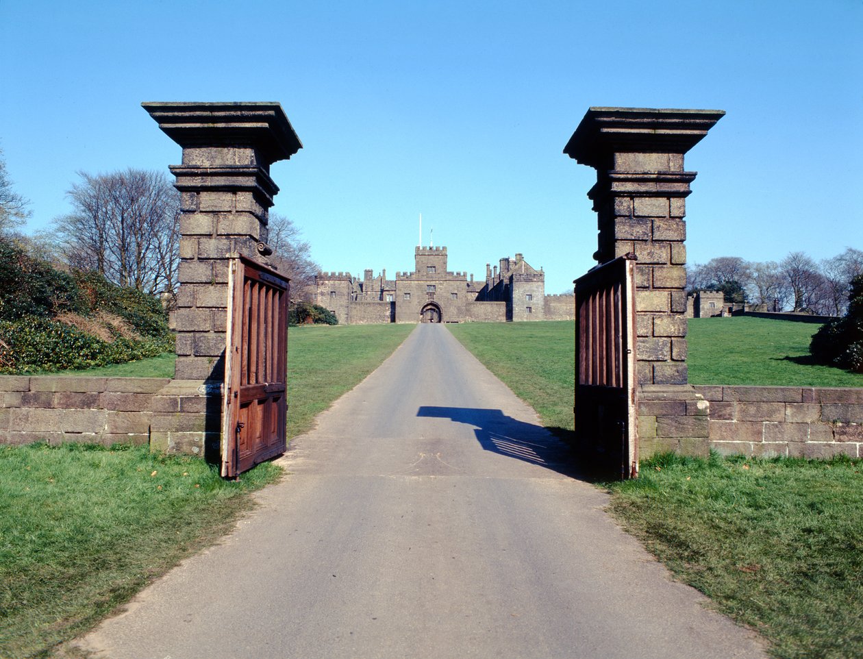 View Up the Driveway by English School
