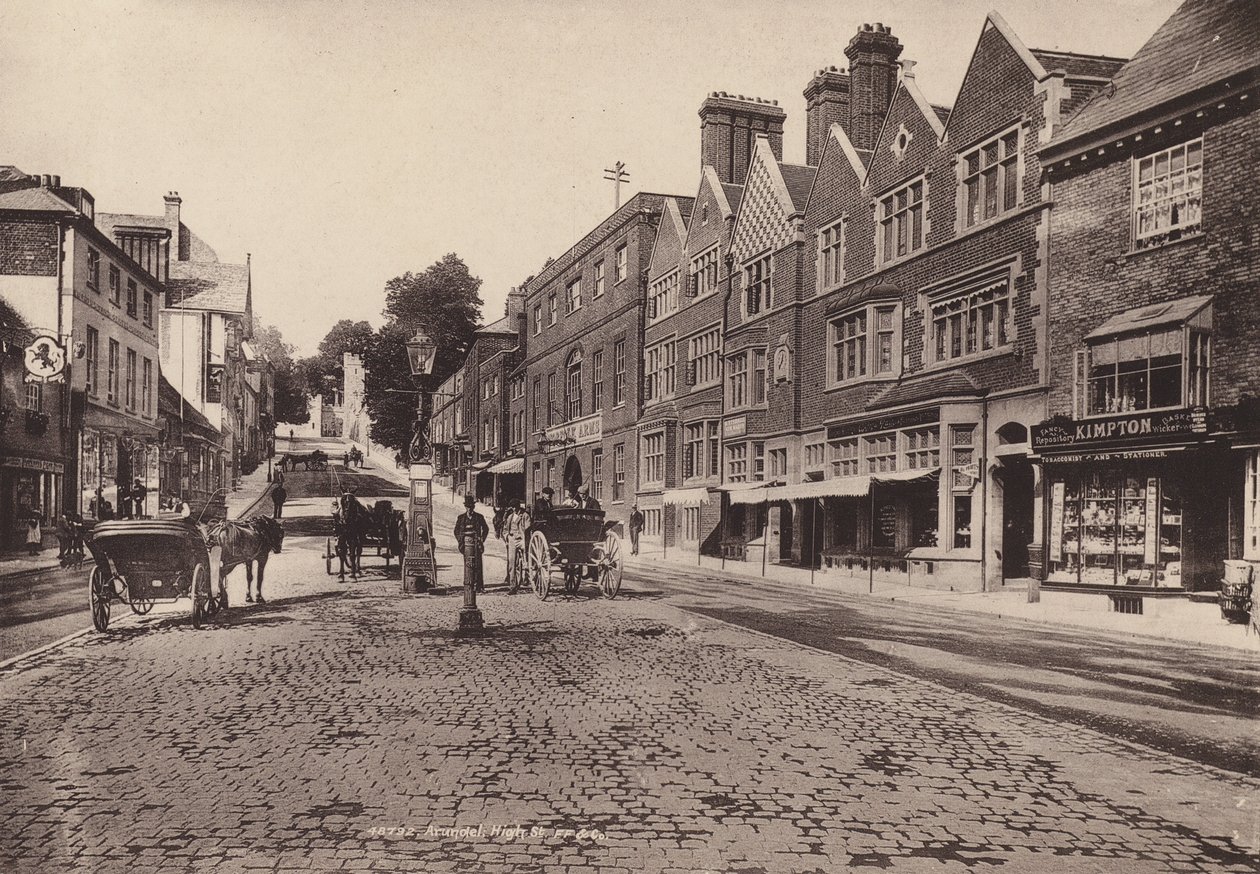 Arundel: High Street by English Photographer