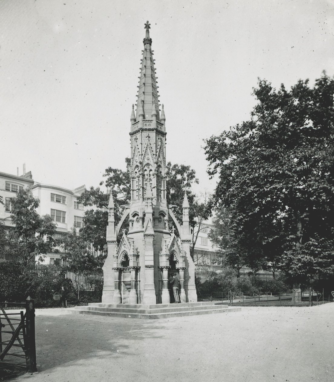 Drinking Fountain in Hyde Park by English Photographer