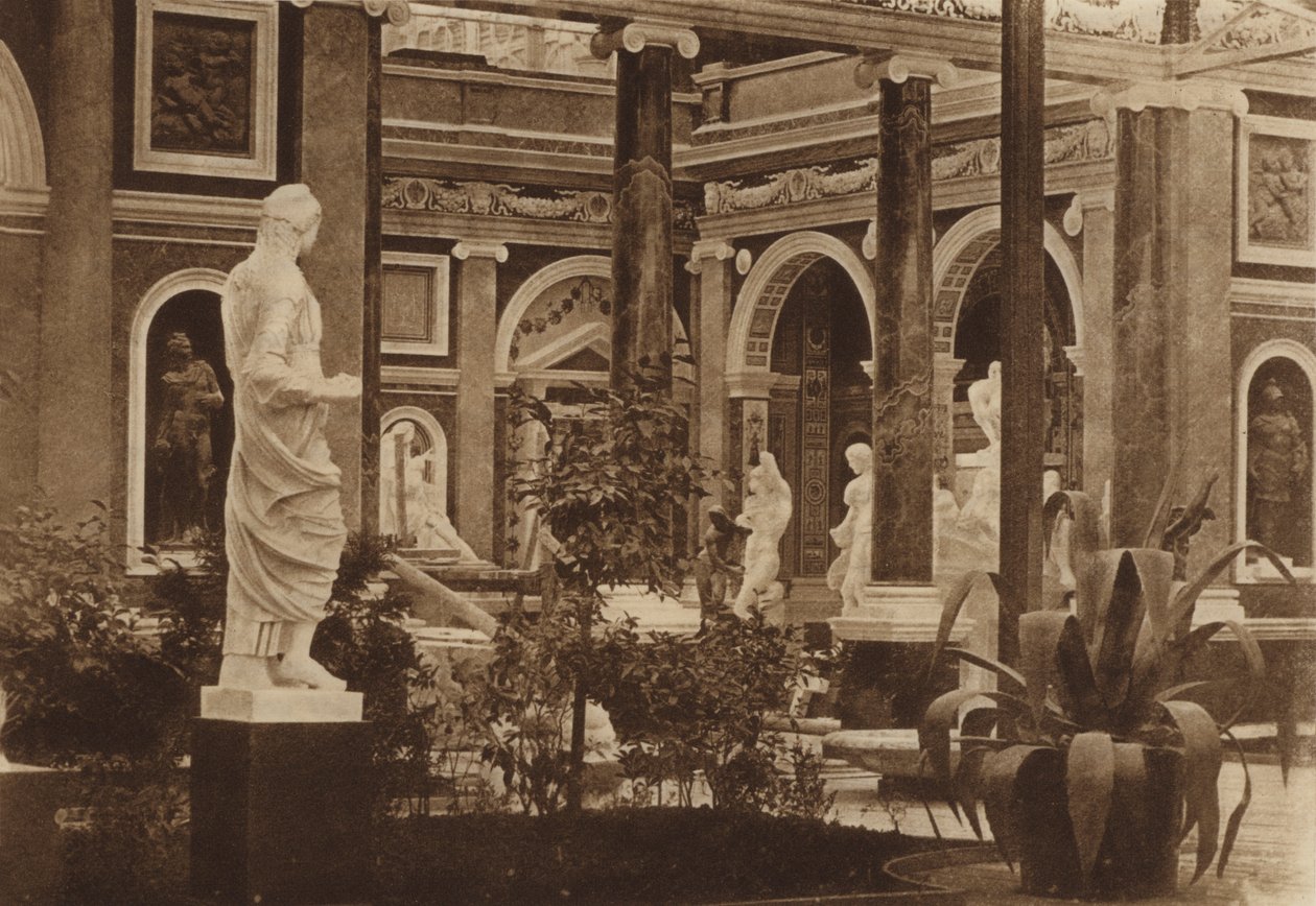 Exterior of the Italian Court by English Photographer