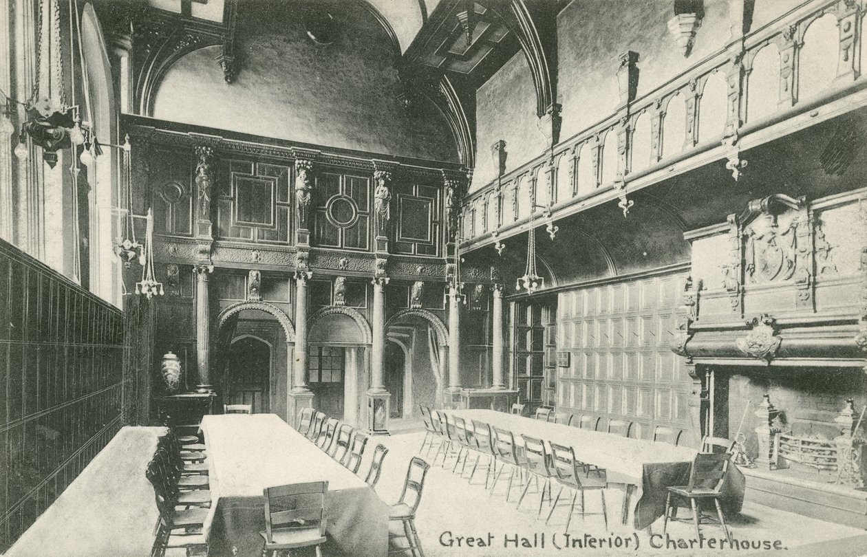 Great Hall, Charterhouse by English Photographer