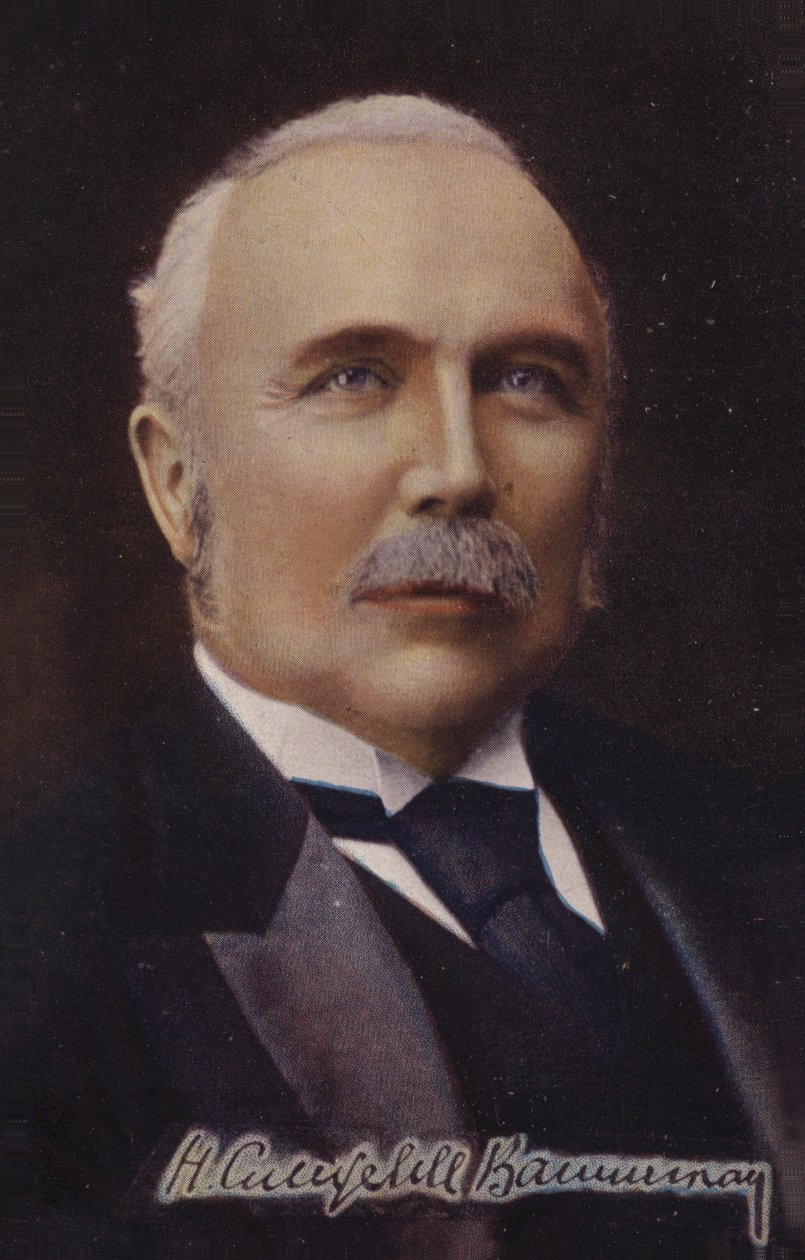 Henry Campbell-Bannerman by English Photographer