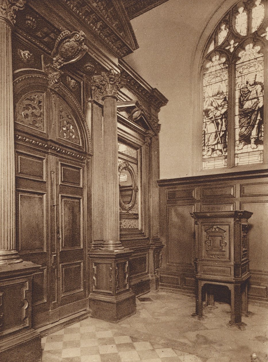 Oxford: Lincoln College, The Chapel Screen by English Photographer