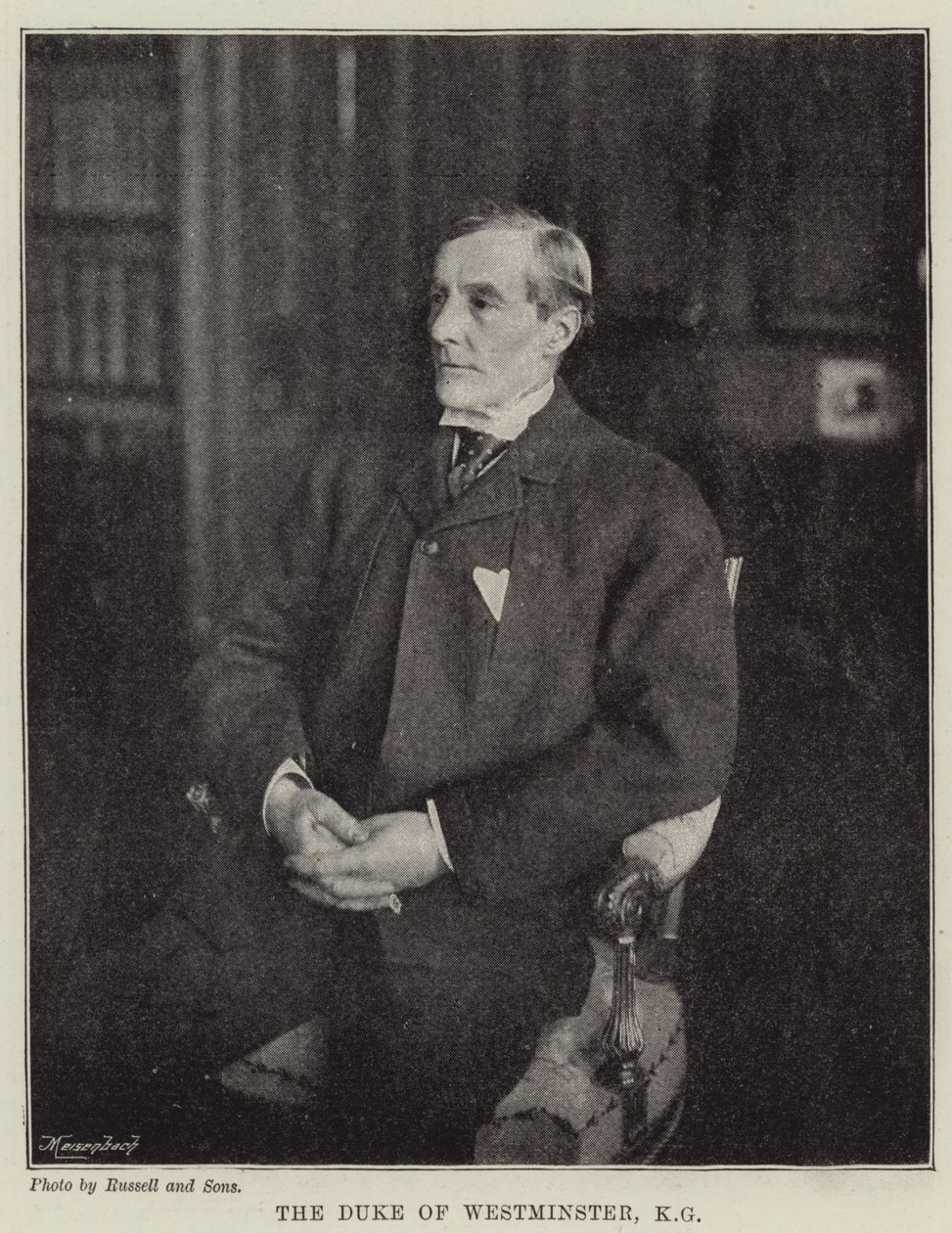 The Duke of Westminster, KG by English Photographer