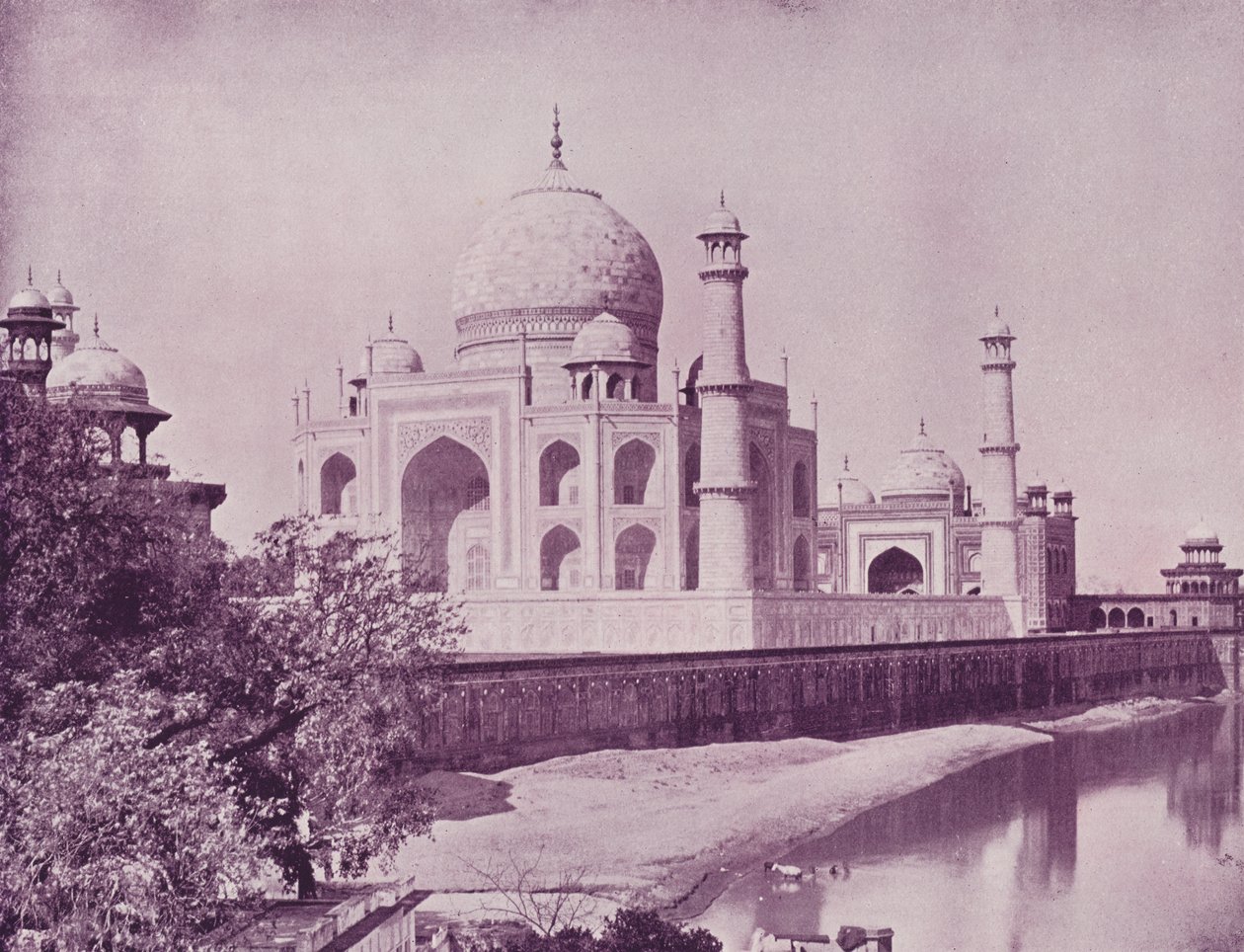 The Taj, Agra by English Photographer