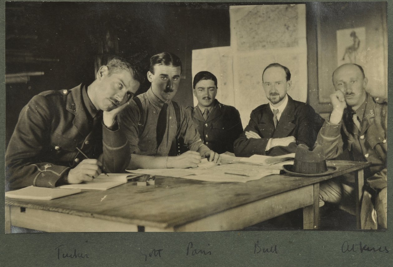 Tucker, Golt, Paris, Bull, Atkins, c.1916 by English Photographer