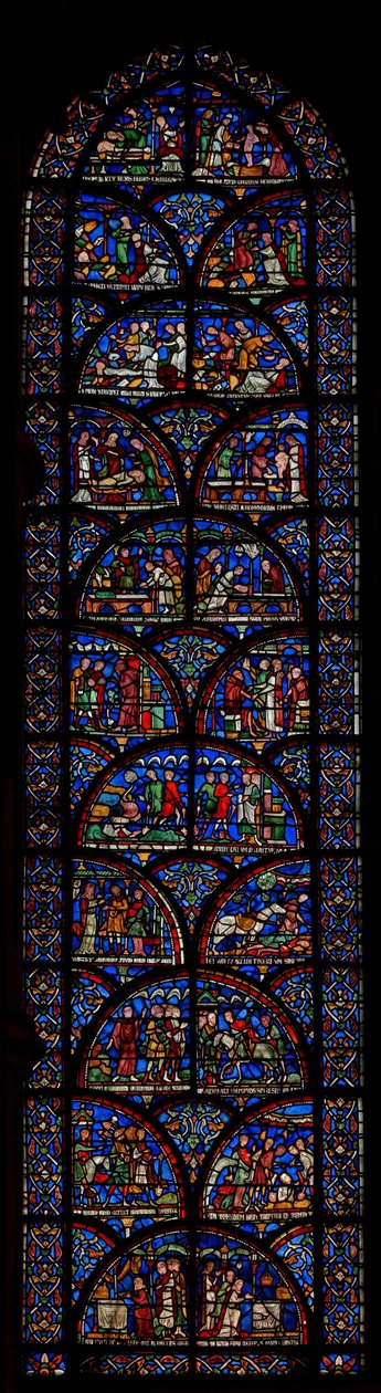 A Miracle Window on the south side by English School