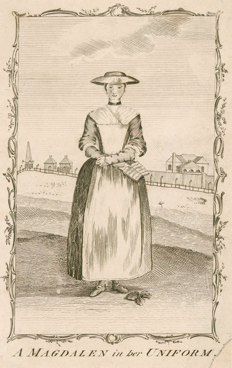 A magdalen in her uniform by English School