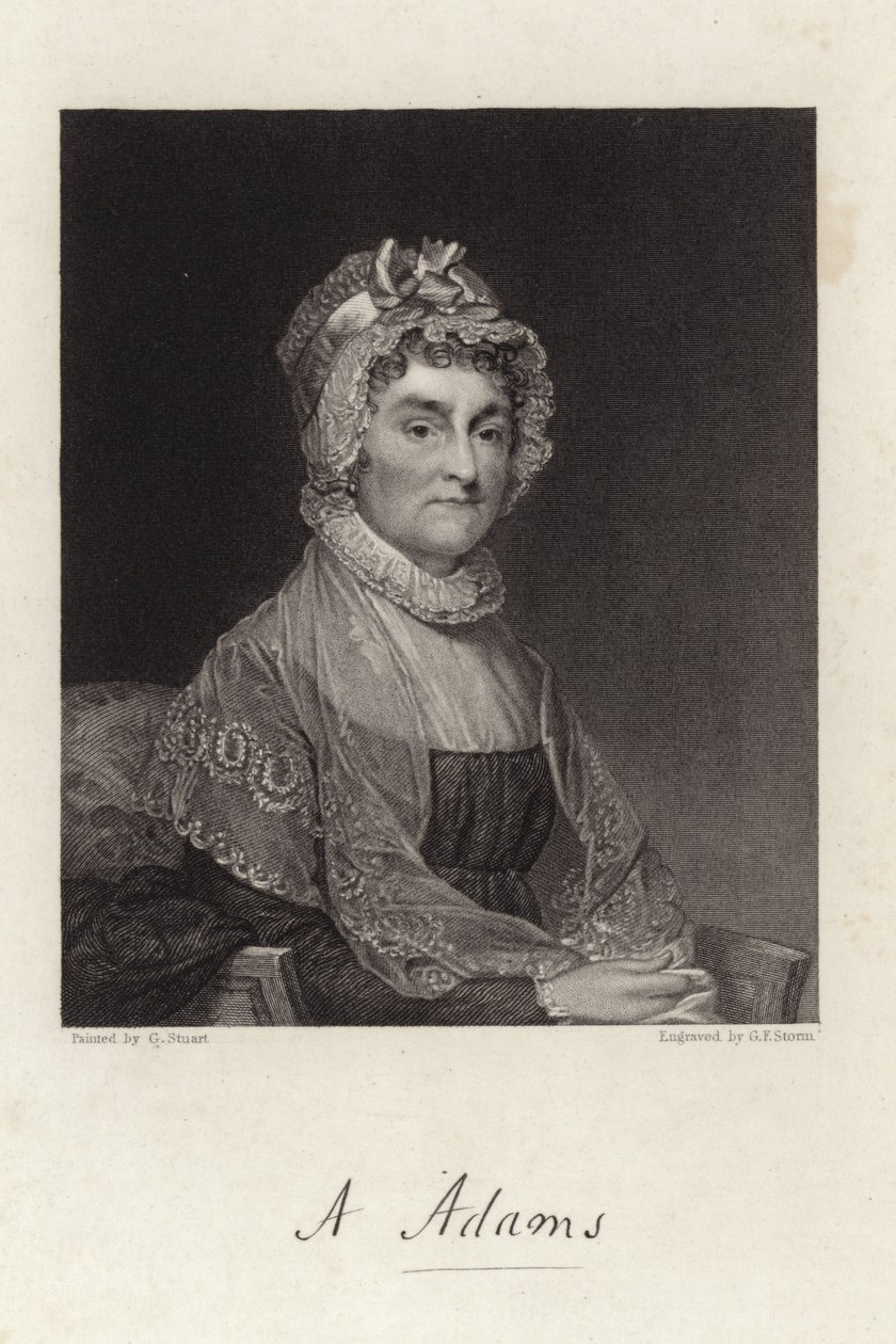 Abigail Adams by English School