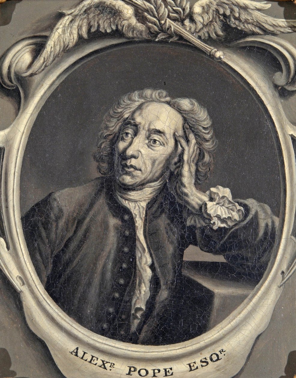Alexander Pope Esq. by English School