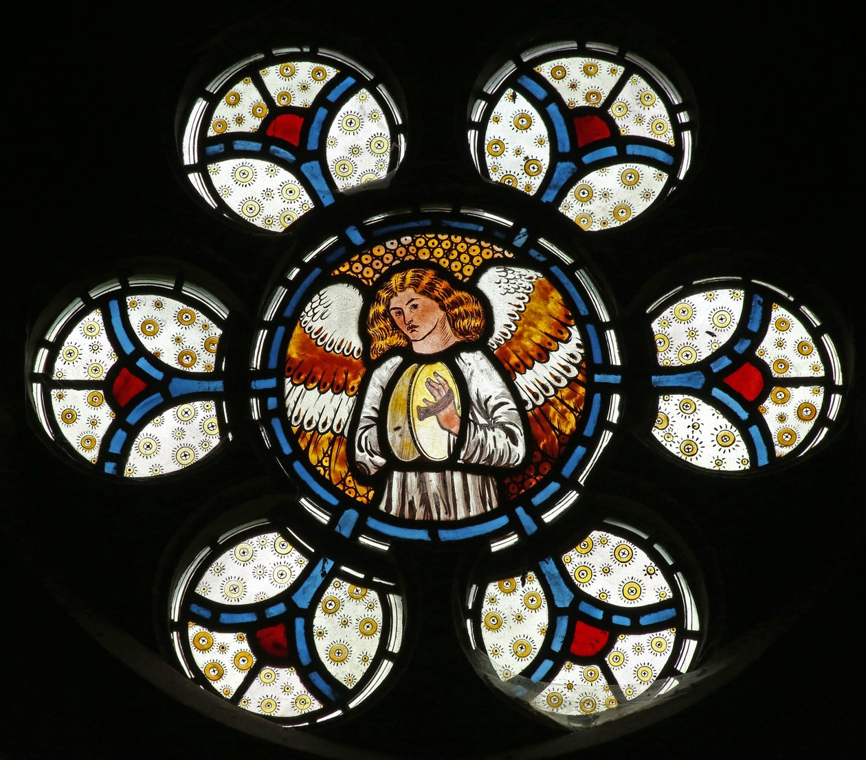 Angel with Cymbals by English School