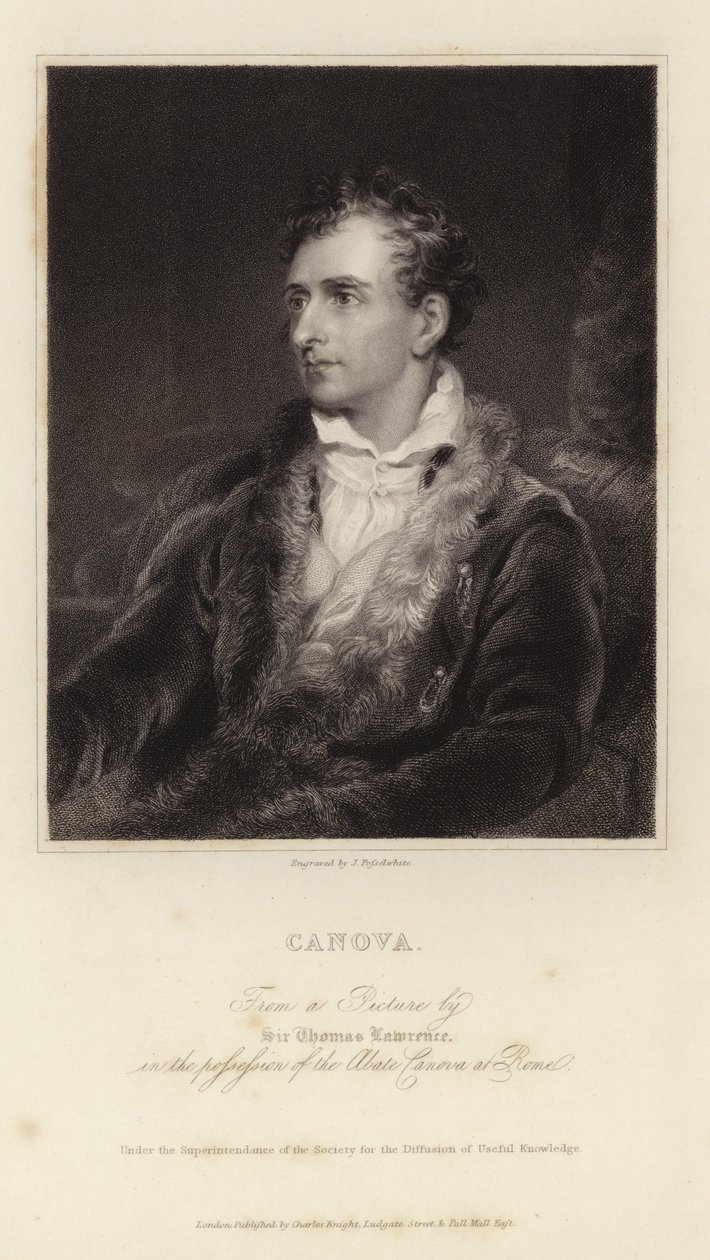 Antonio Canova by English School