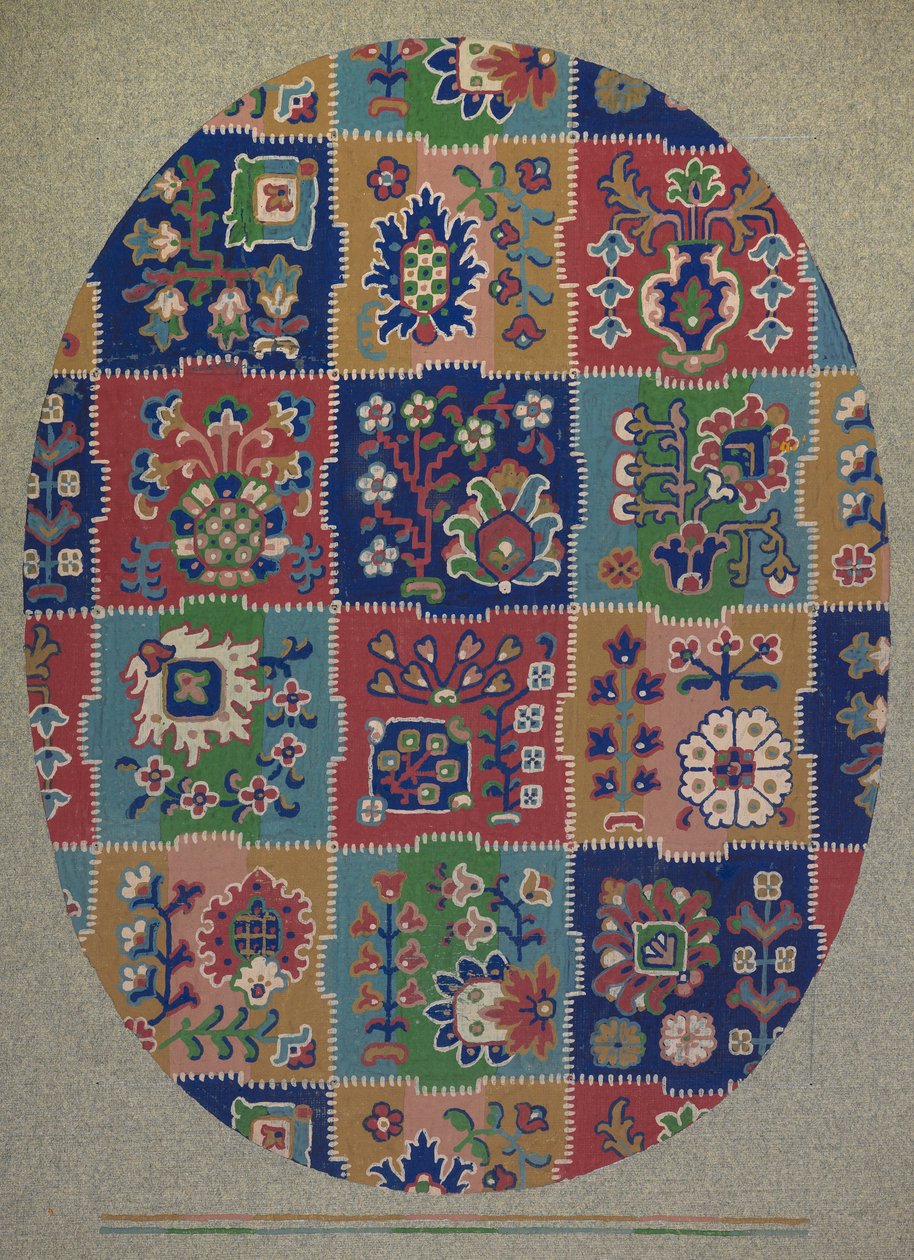 Carpet design by English School