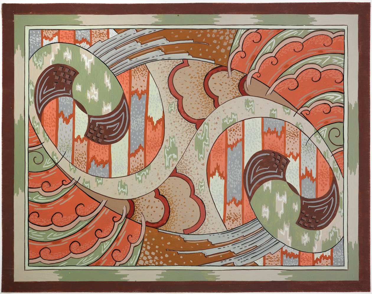 Carpet Design by English School