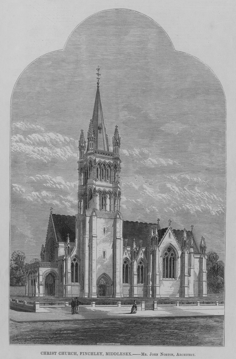 Christ Church, Finchley, Middlesex by English School