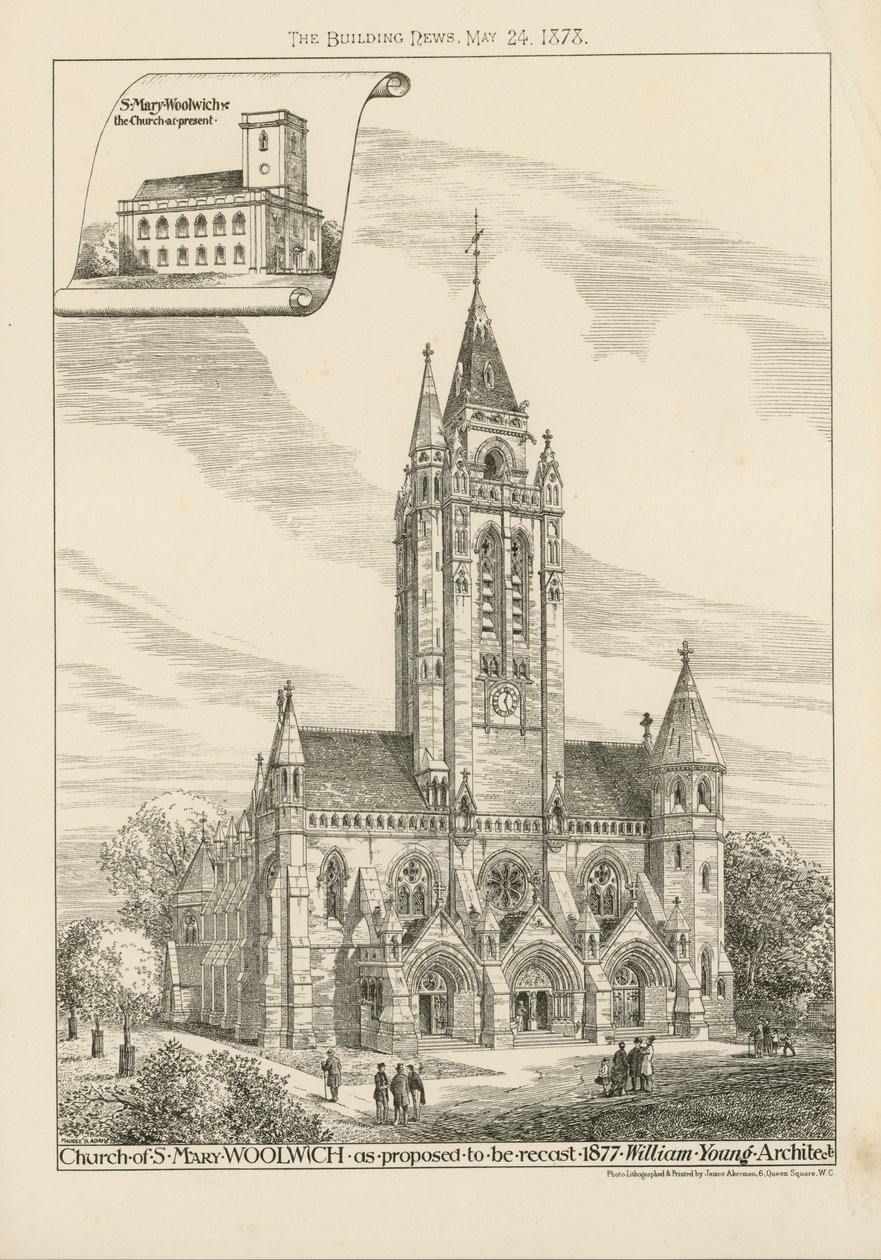 Church of St Mary in Woolwich by English School