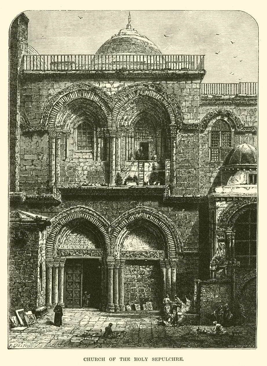 Church of the Holy Sepulchre by English School