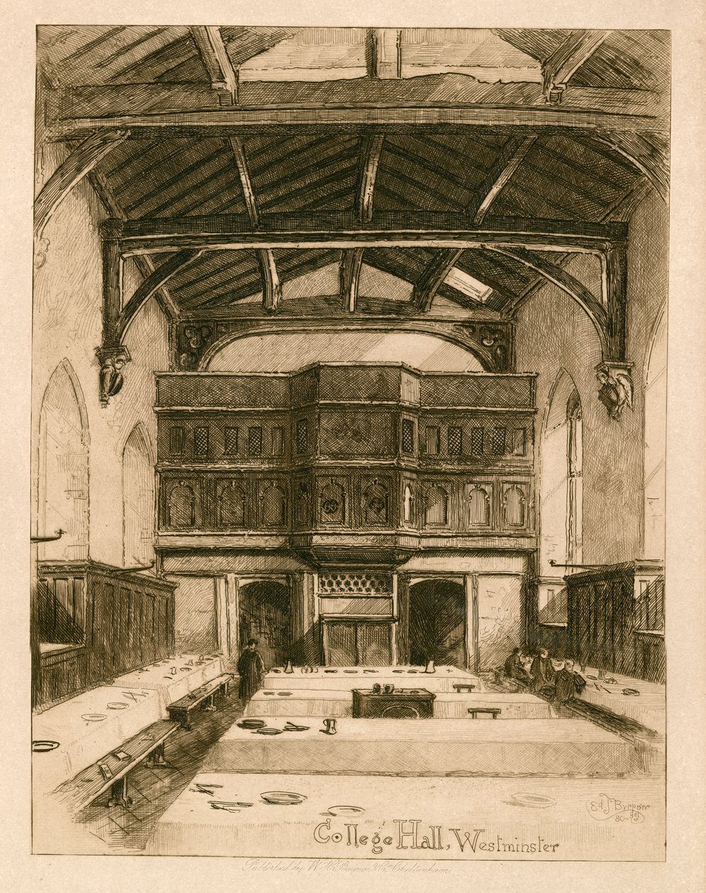 College Hall at Westminster School by English School