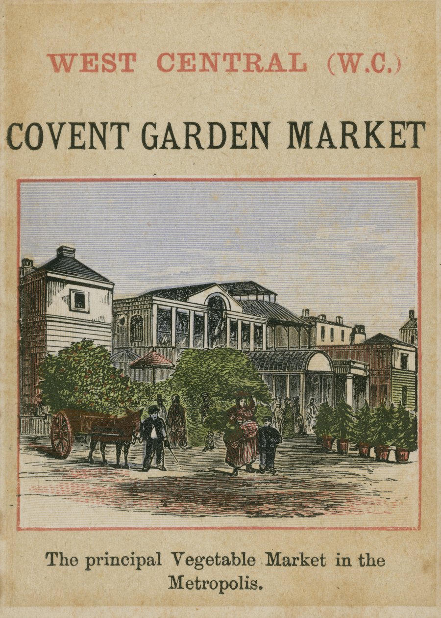 Covent Garden Market by English School