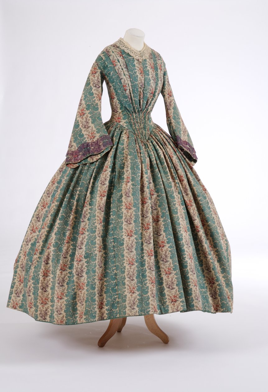 Day dress, 1840s by English School