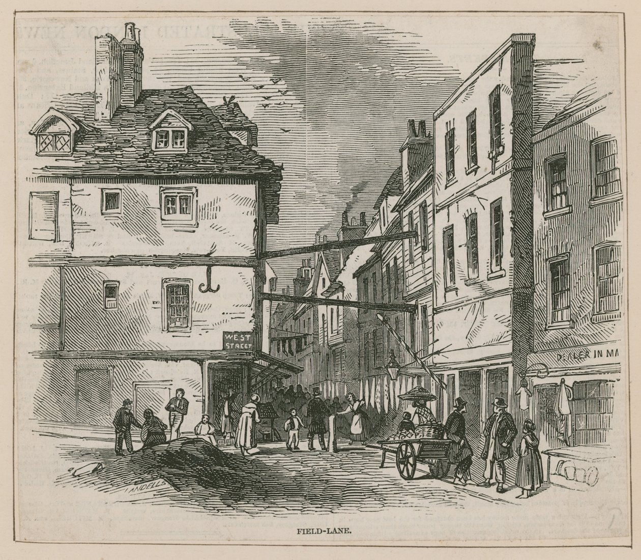 Field Lane, London by English School