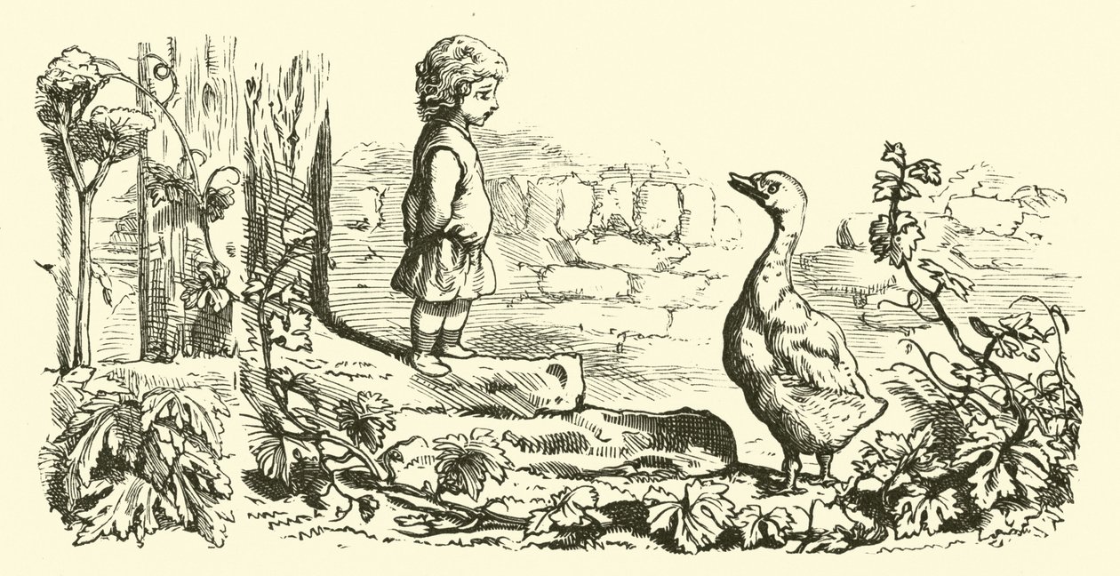 Goosey, Goosey Gander by English School