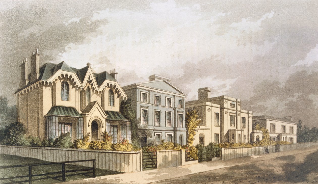 Group of Villas in Herne Hill, Camberwell by English School