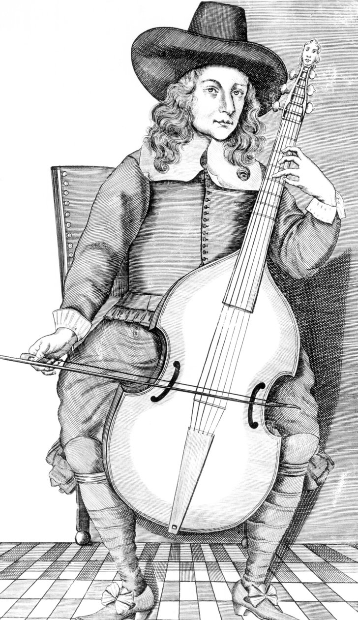 How the Viol is tuned by English School