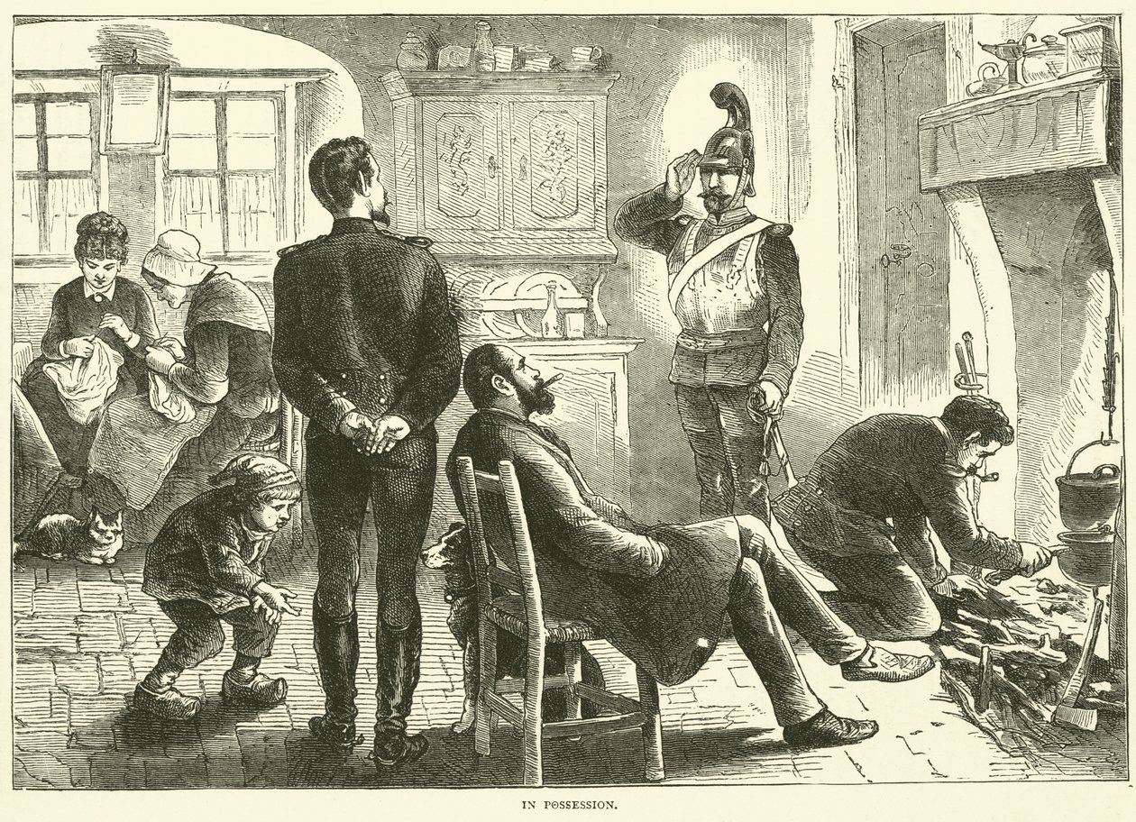 In Possession, December 1870 by English School